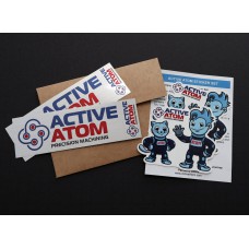 Active Atom Sticker Set